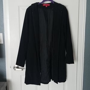 Anne Klein Petite black coat S